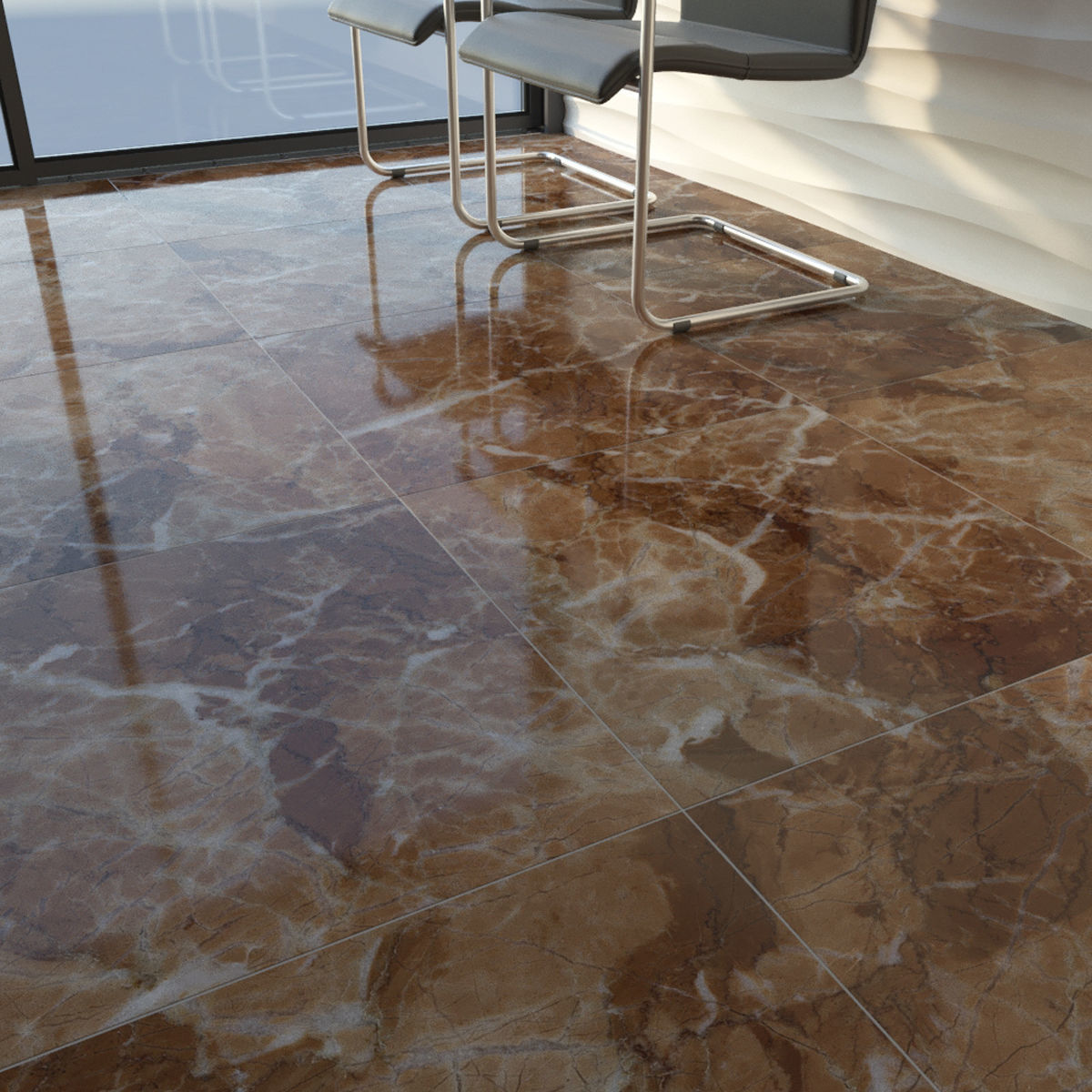 TUREX INTERNATIONAL Marble Tiles Set 3D model_7