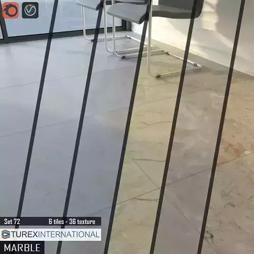 TUREX INTERNATIONAL Marble Tiles Set