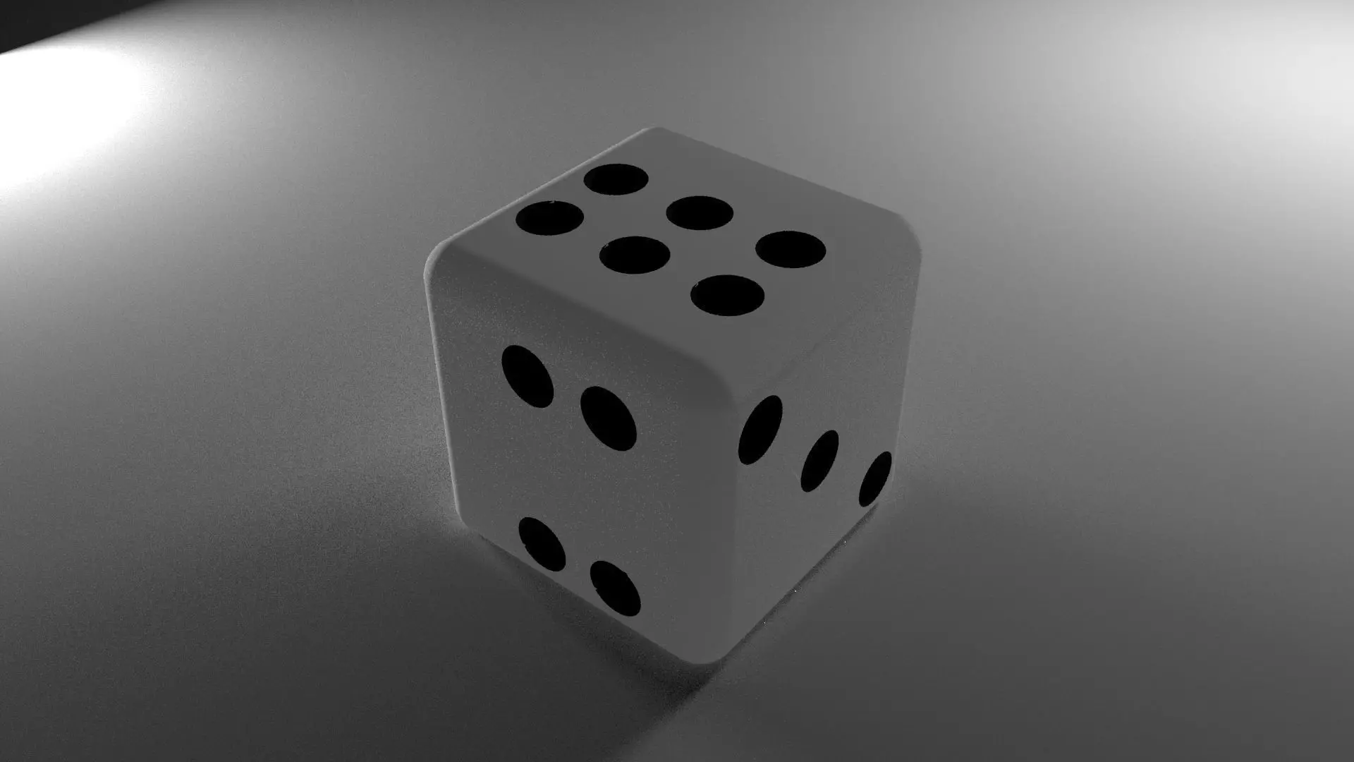 ludo dice 3D model_0