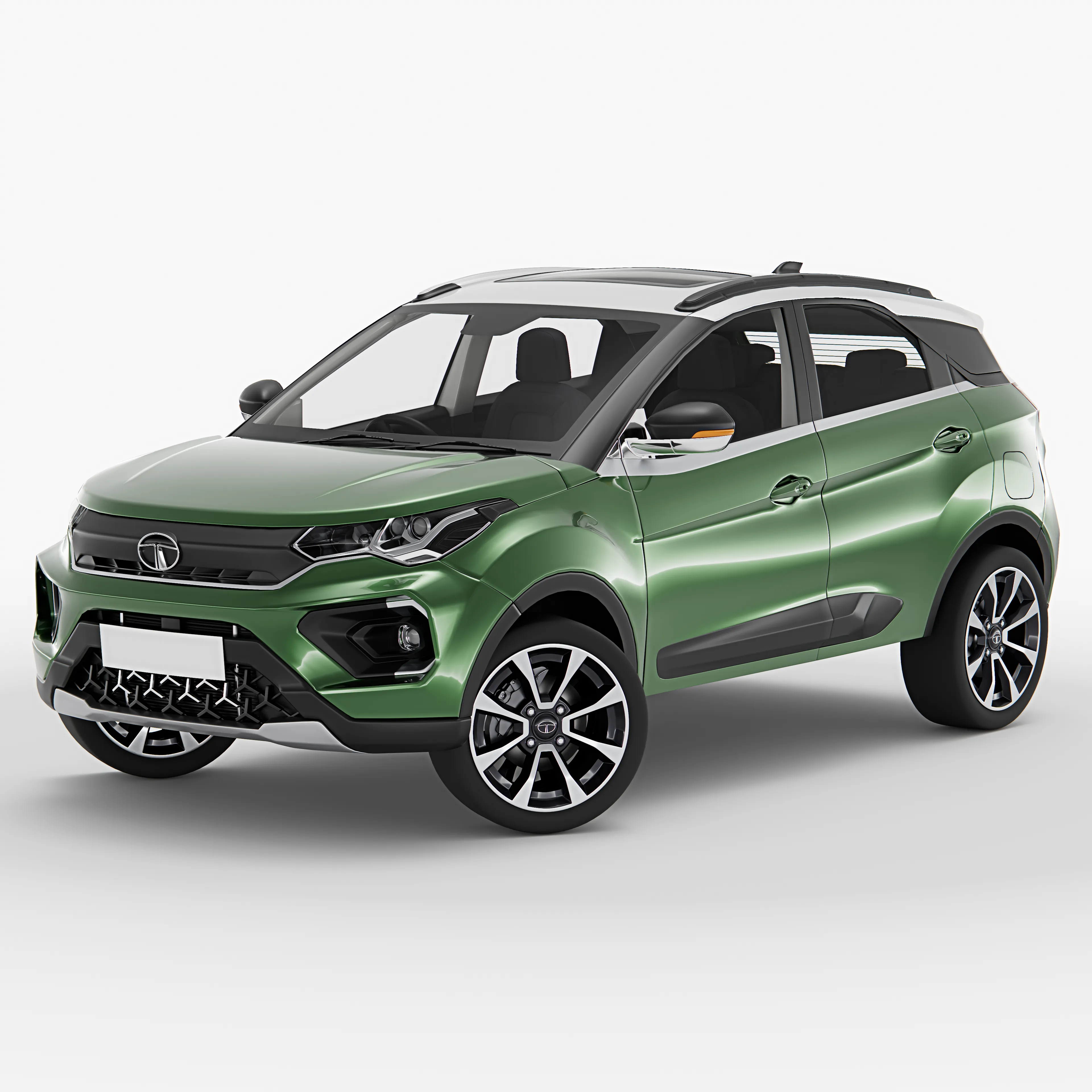 Tata Nexon 2020 Rigged 3D model