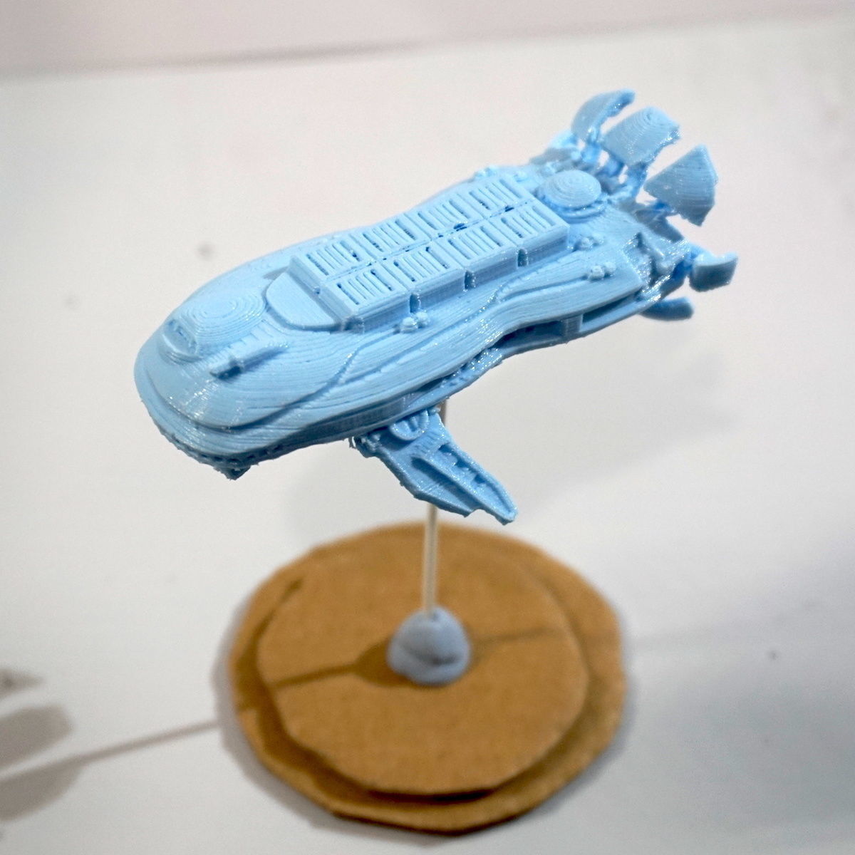 Space Freighter Cetacia 3D print model_1