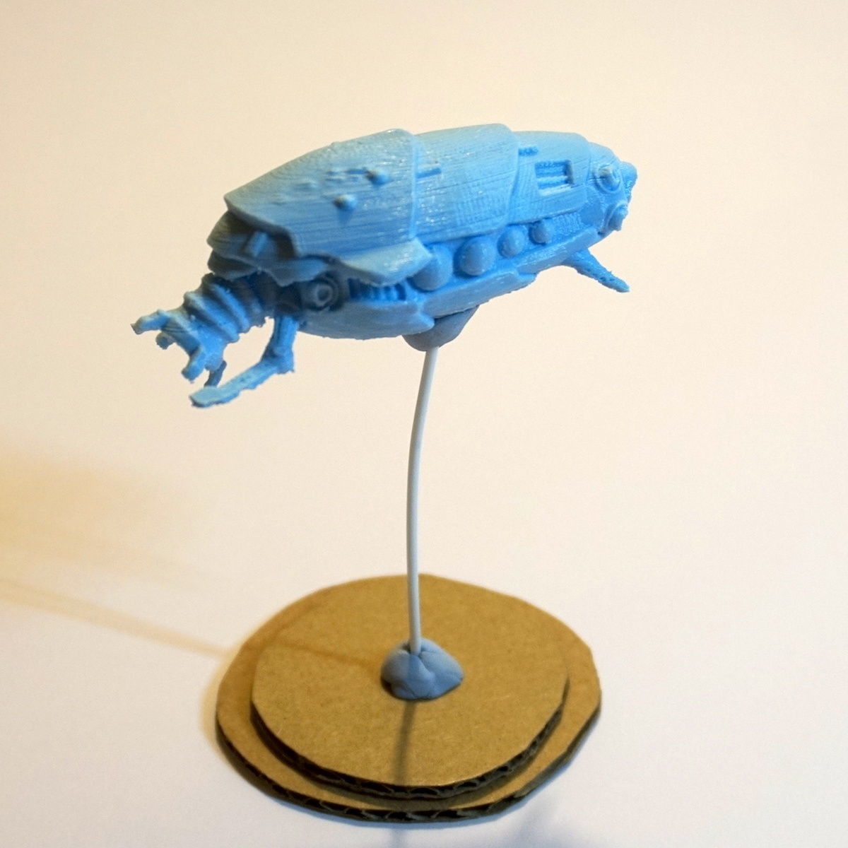 Space Freighter Cudele Lamina 3D print model_3