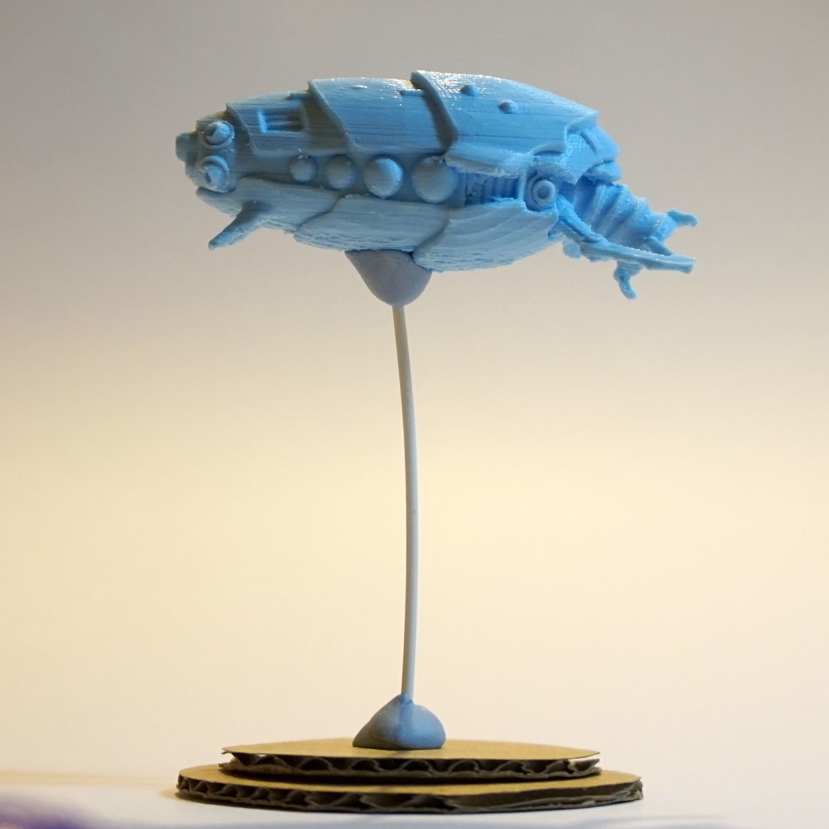 Space Freighter Cudele Lamina 3D print model_2