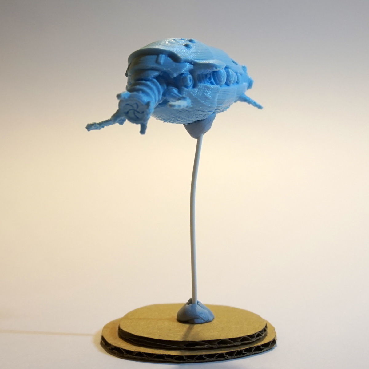Space Freighter Cudele Lamina 3D print model_1