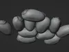 Lychee Seed Pile 3D model | CGTrader