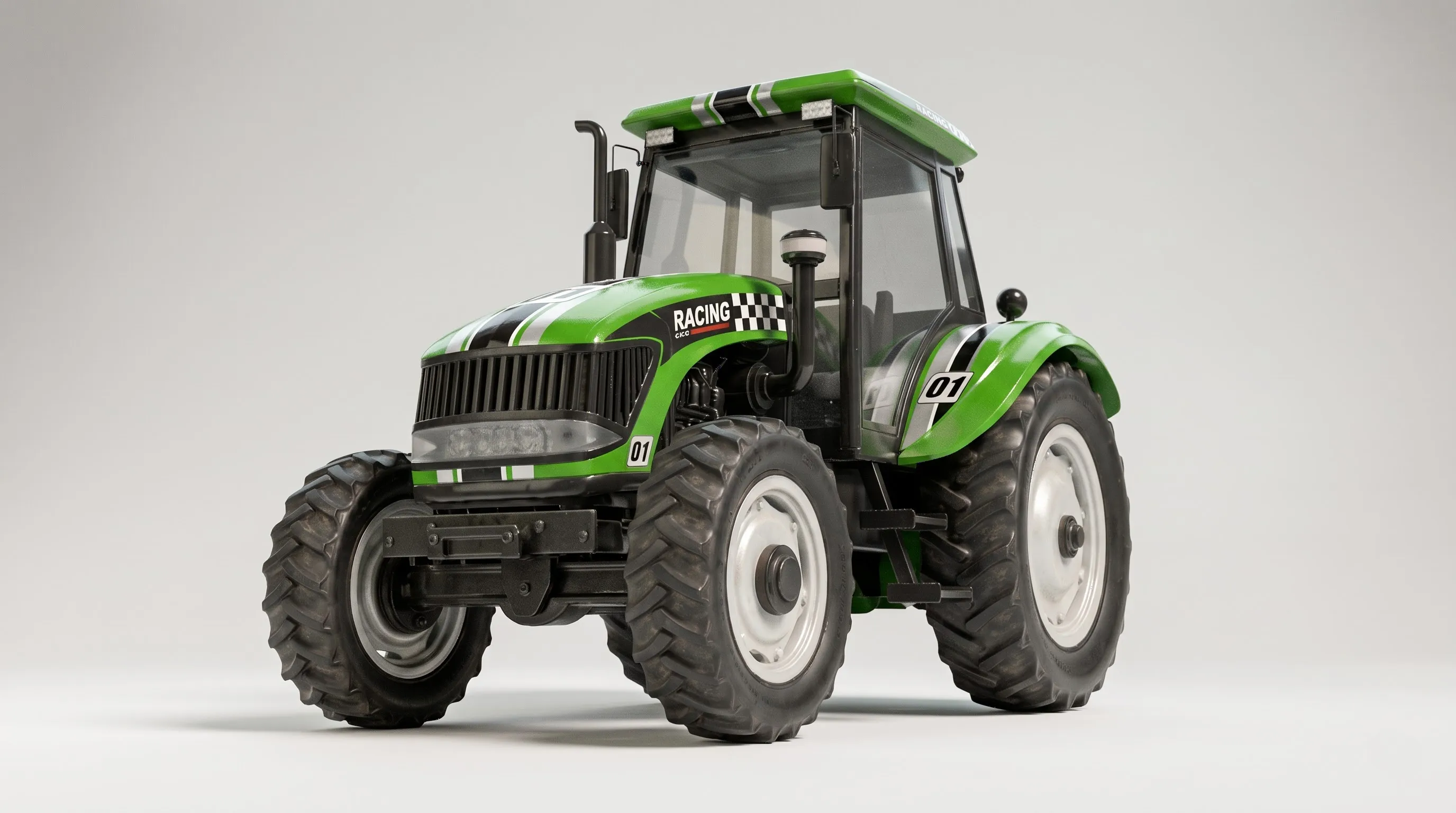 Agricultural Farm Tractor 3D model | CGTrader