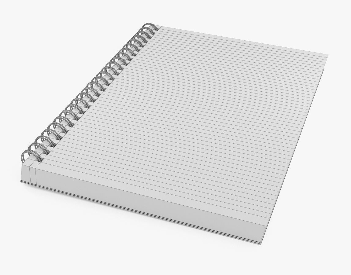 Notebook 001 3D model_1