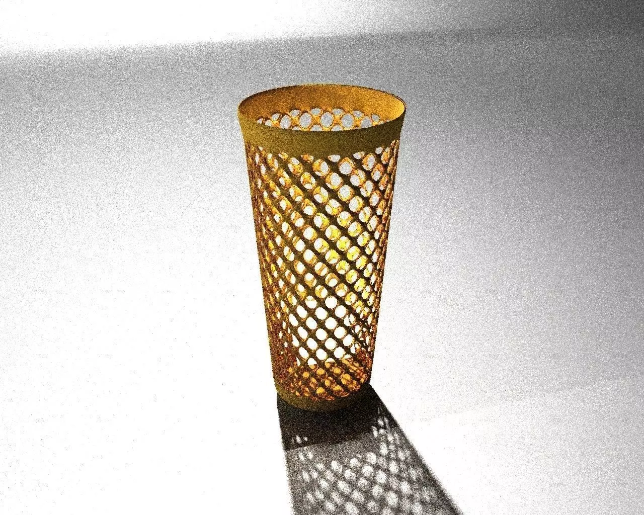 Pen Stand or Trash Can 3D model_0