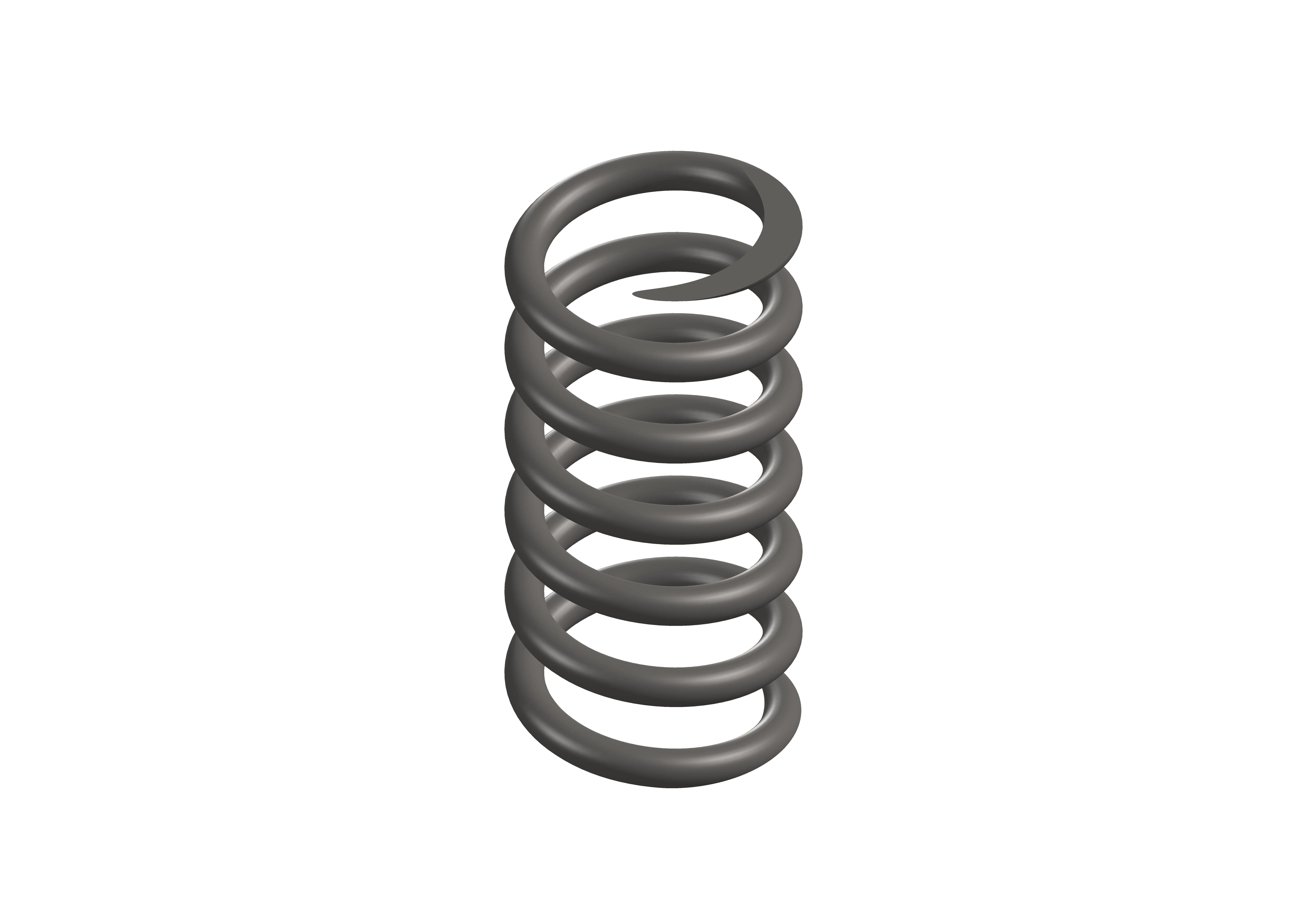 The Spring Model Physics Helical Compression Spring 3D Model free 3D model 3D printable | CGTrader