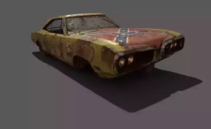 Post apocalyptic car