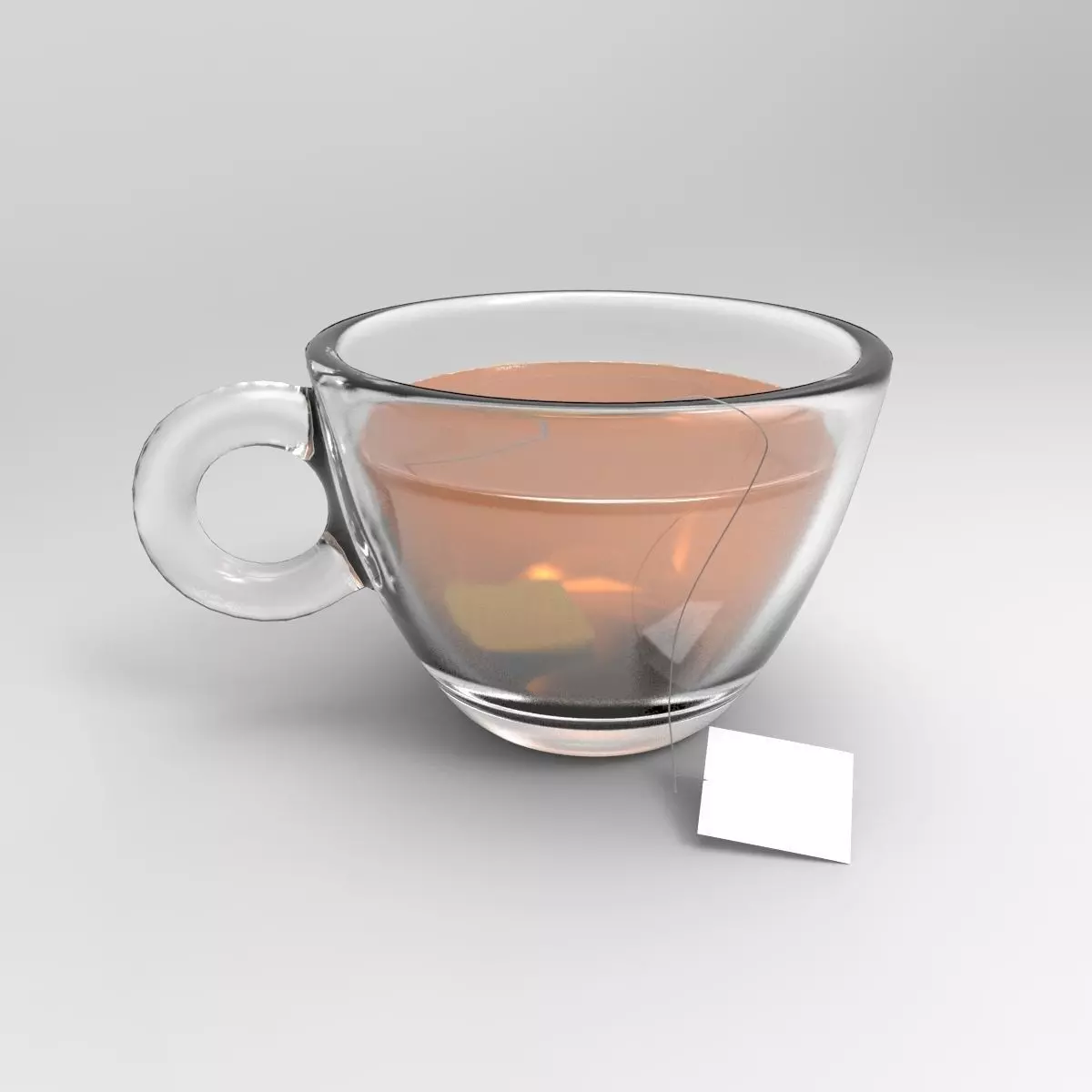a cup of tea 3D model_0