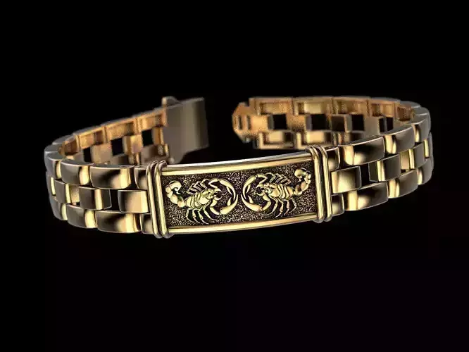 Two Scorpion Bracelet