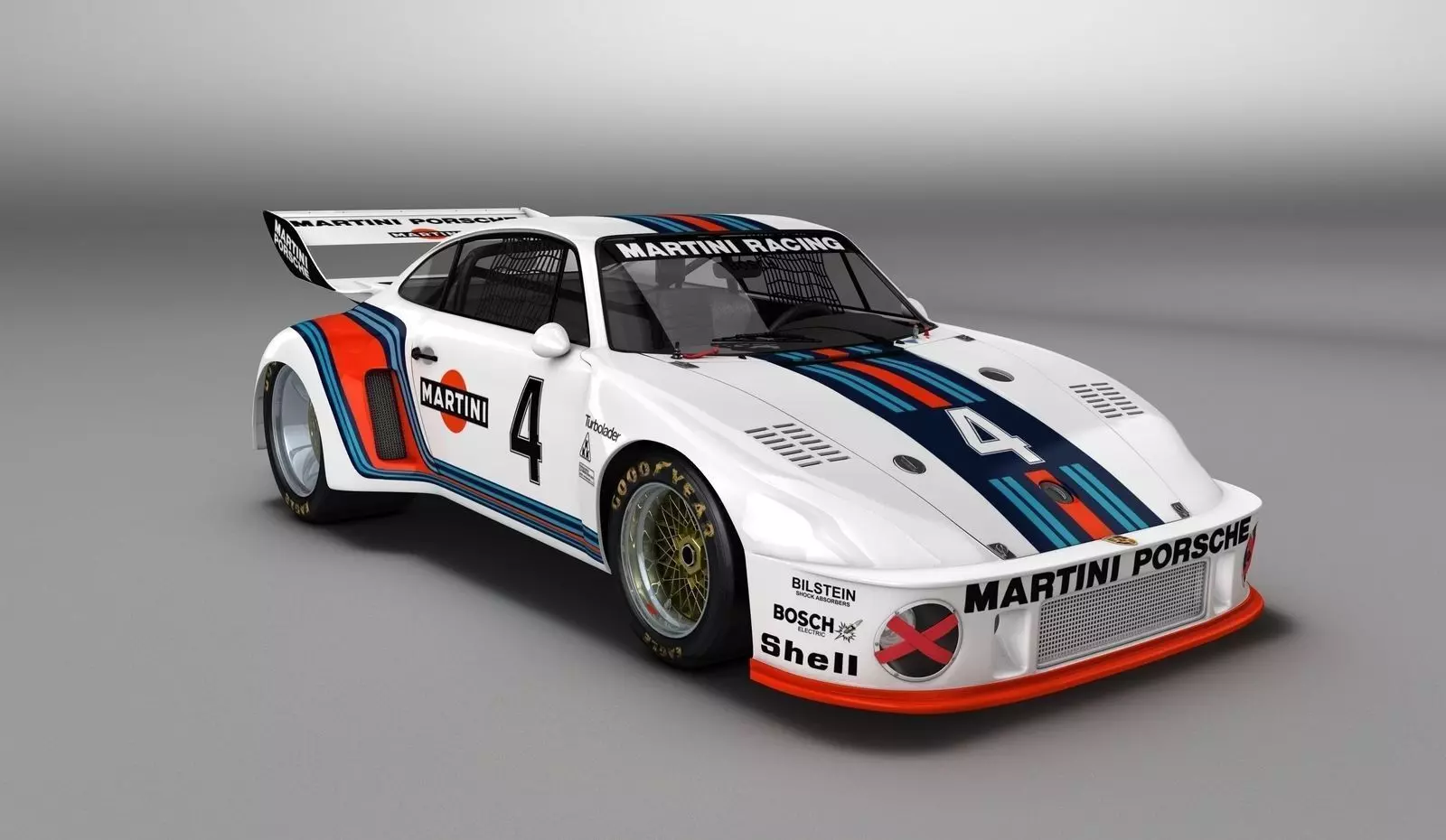 Porsche 935 Baby 1976  3D model_0