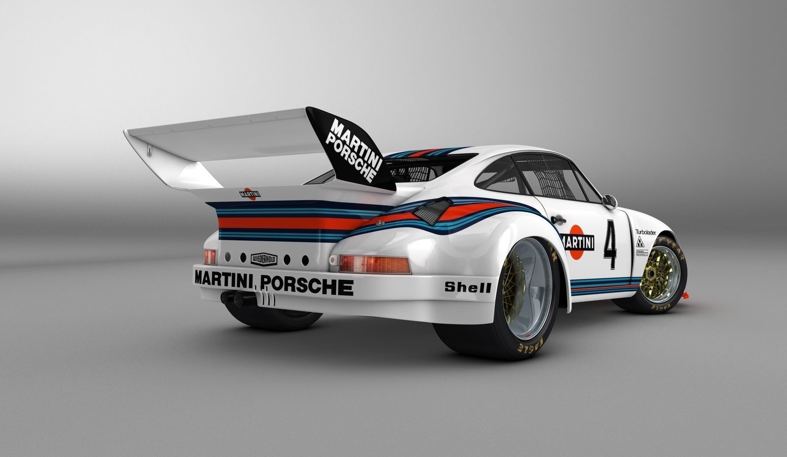 Porsche 935 Baby 1976  3D model_5