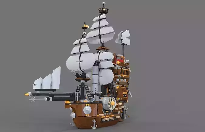 Lego ship air