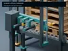 Animated Pallet Dispenser - Editable Magazine Cycle 3D model animated ...