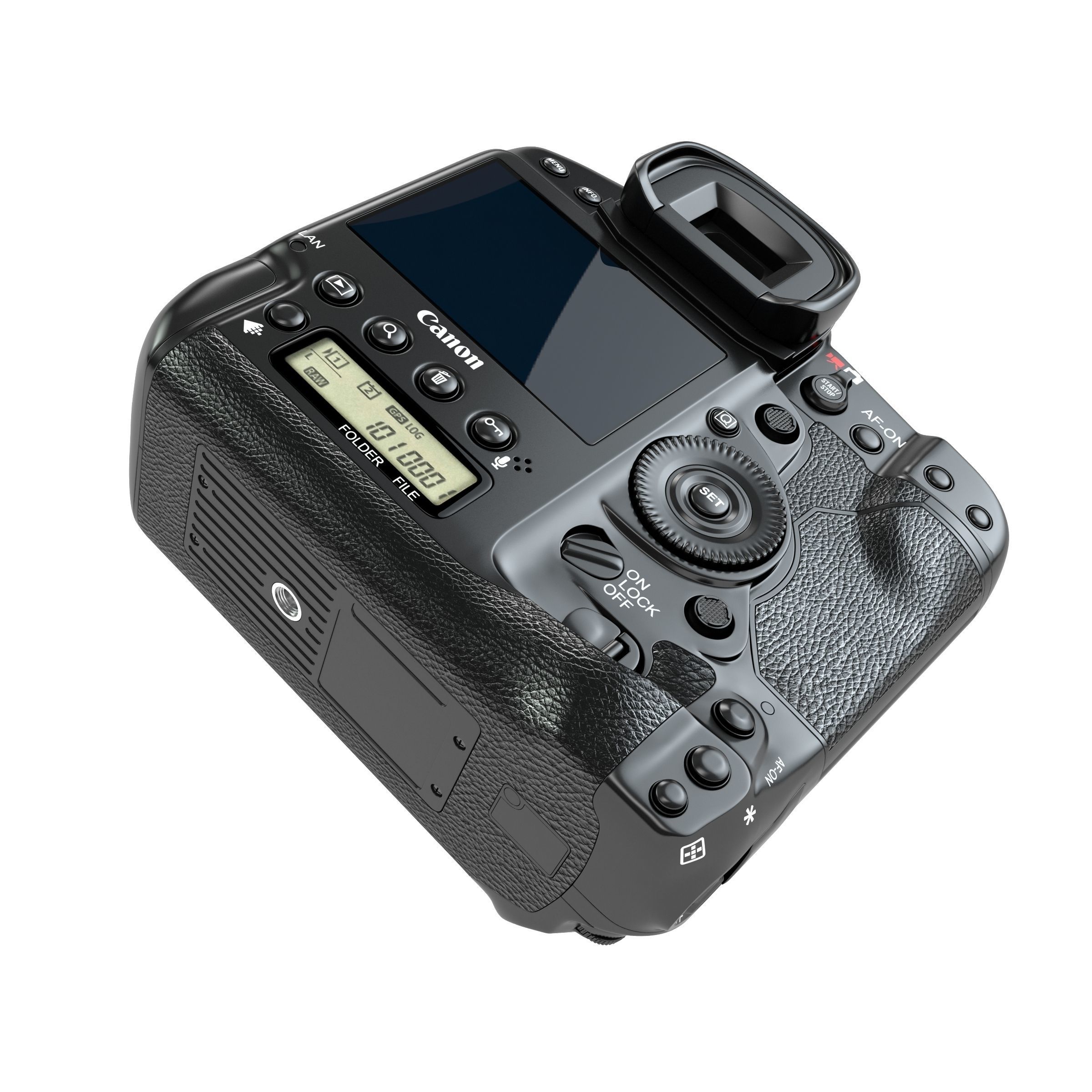 Canon EOS-1D X Mark II DSLR Camera Body Only 3D model_14