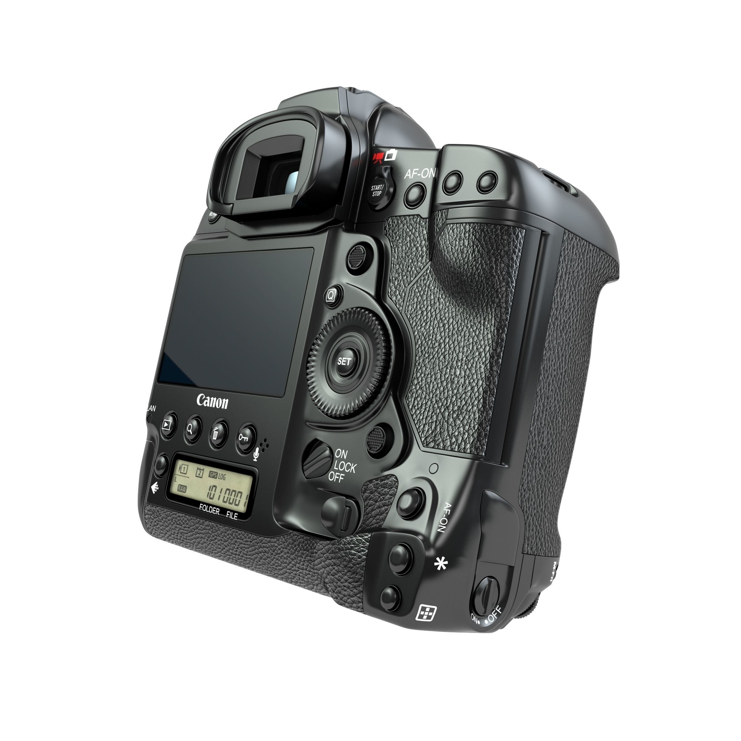 Canon EOS-1D X Mark II DSLR Camera Body Only 3D model_15