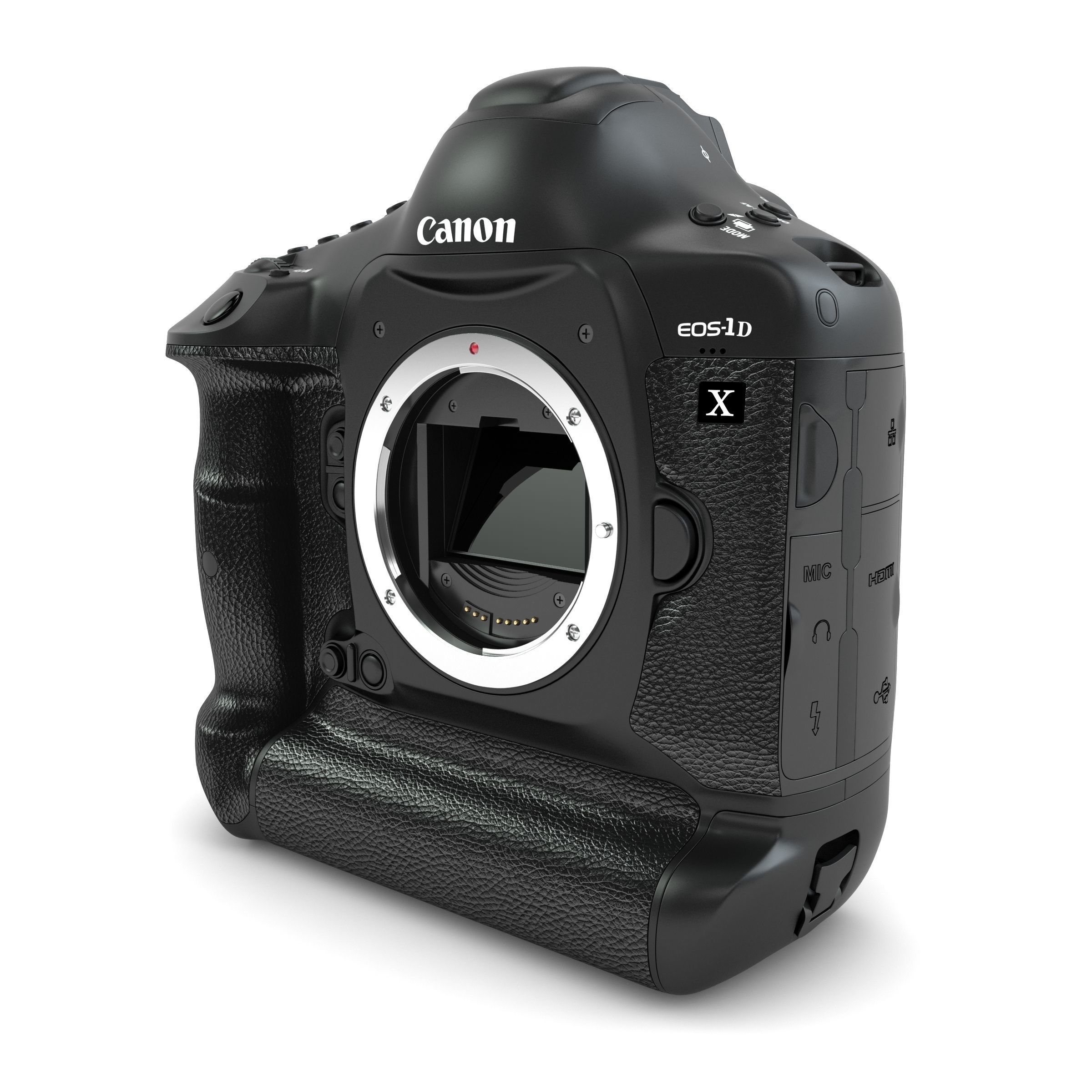 Canon EOS-1D X Mark II DSLR Camera Body Only 3D model_5