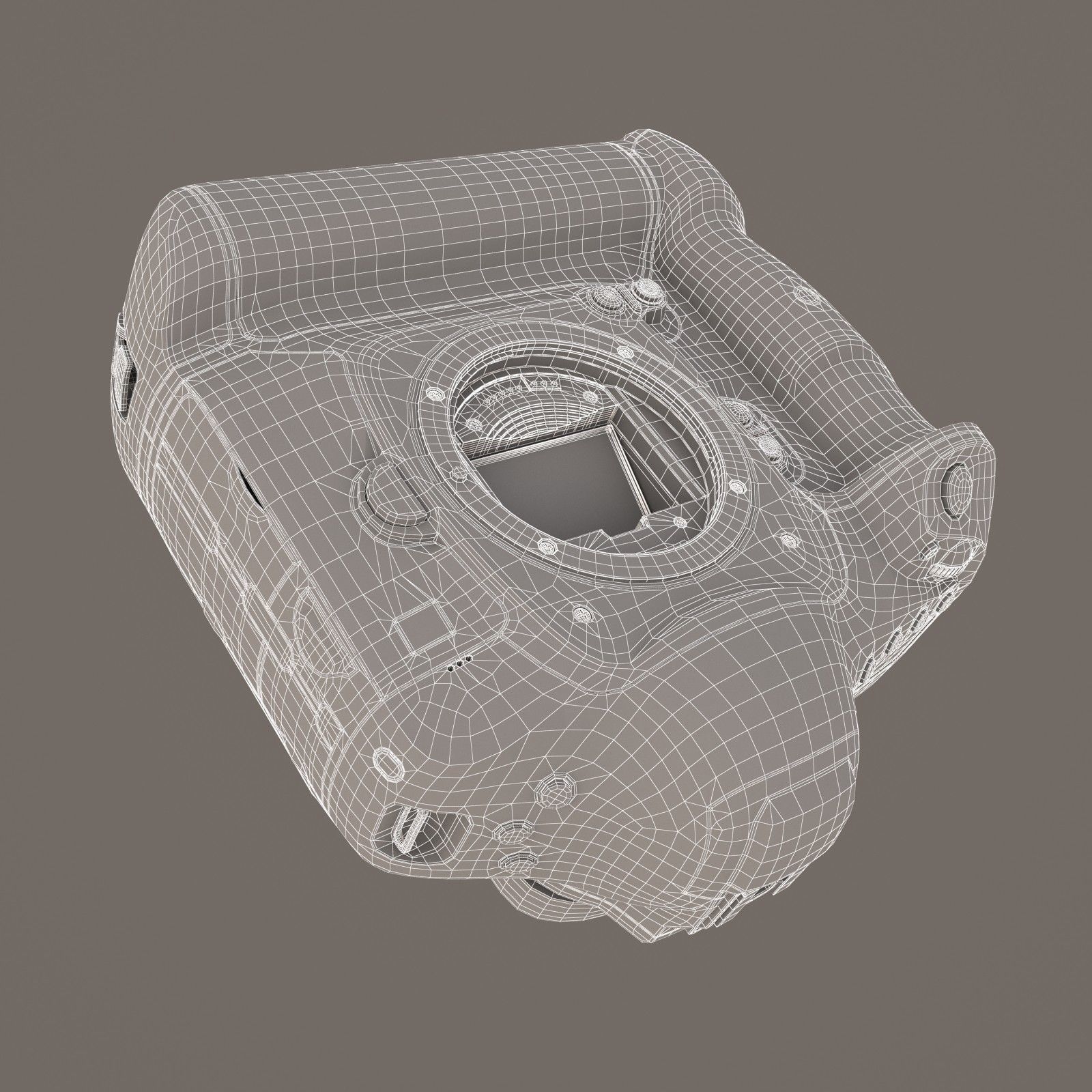 Canon EOS-1D X Mark II DSLR Camera Body Only 3D model_20