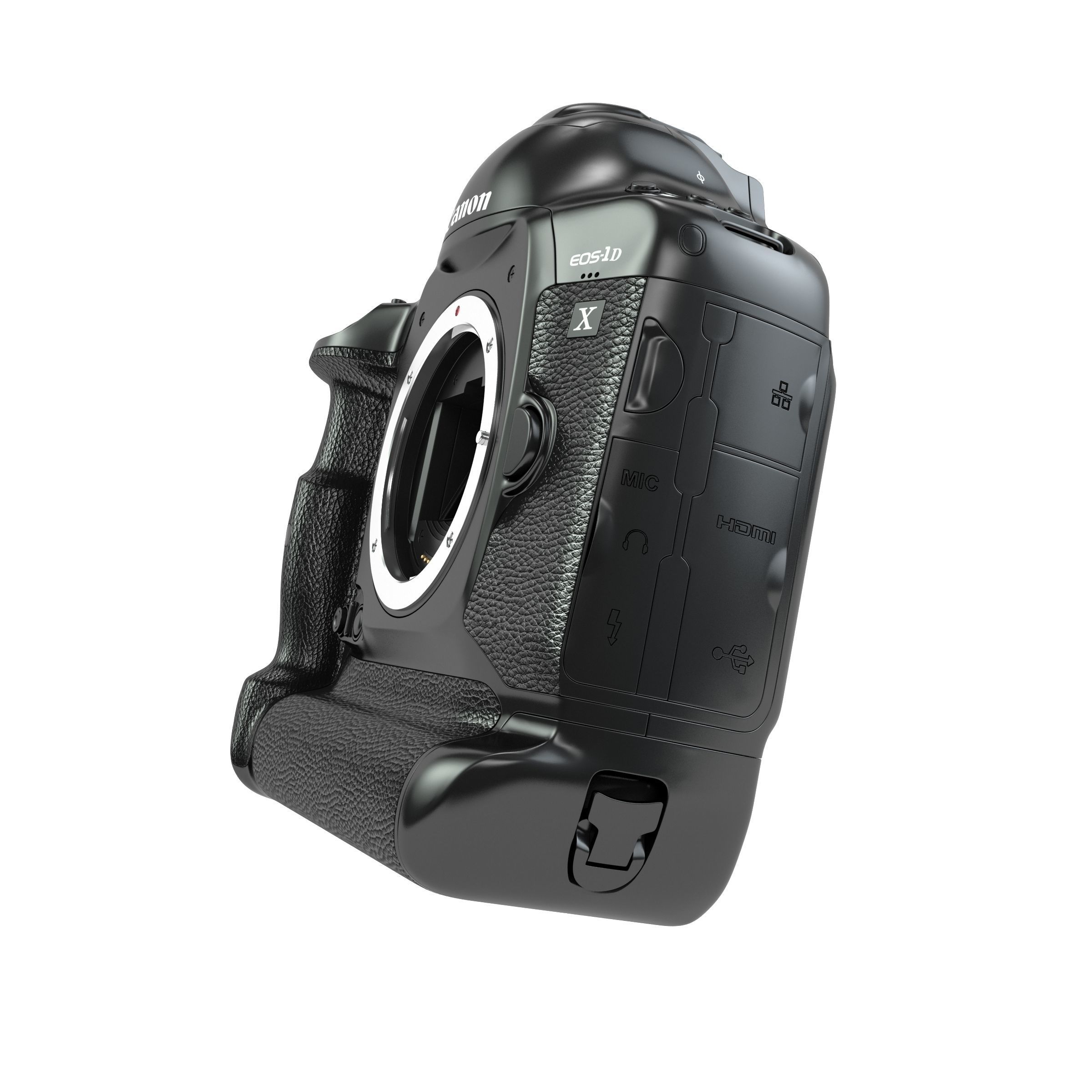 Canon EOS-1D X Mark II DSLR Camera Body Only 3D model_9