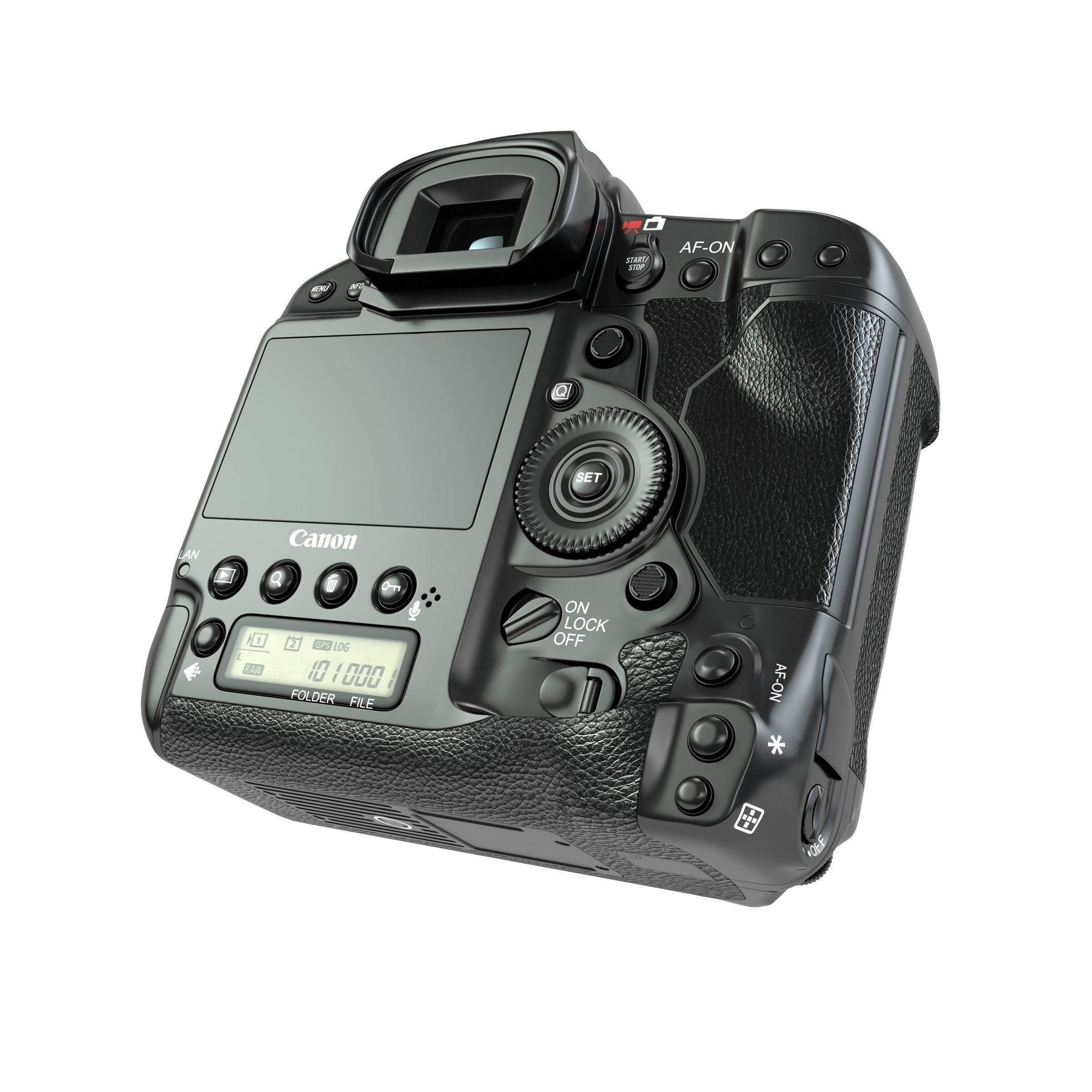 Canon EOS-1D X Mark II DSLR Camera Body Only 3D model_6