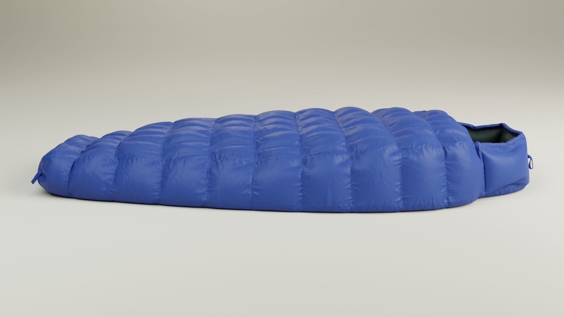 Sleeping bag 3D model_1