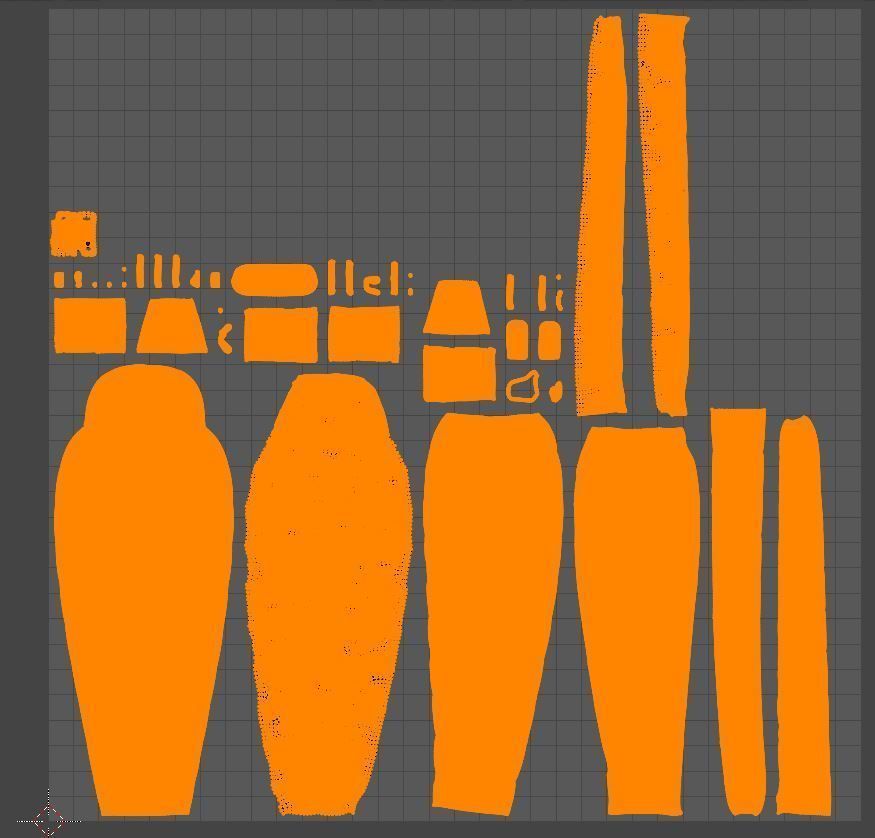 Sleeping bag 3D model_23