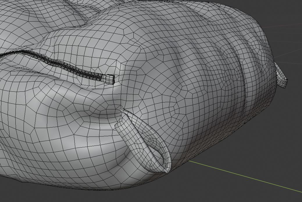 Sleeping bag 3D model_21