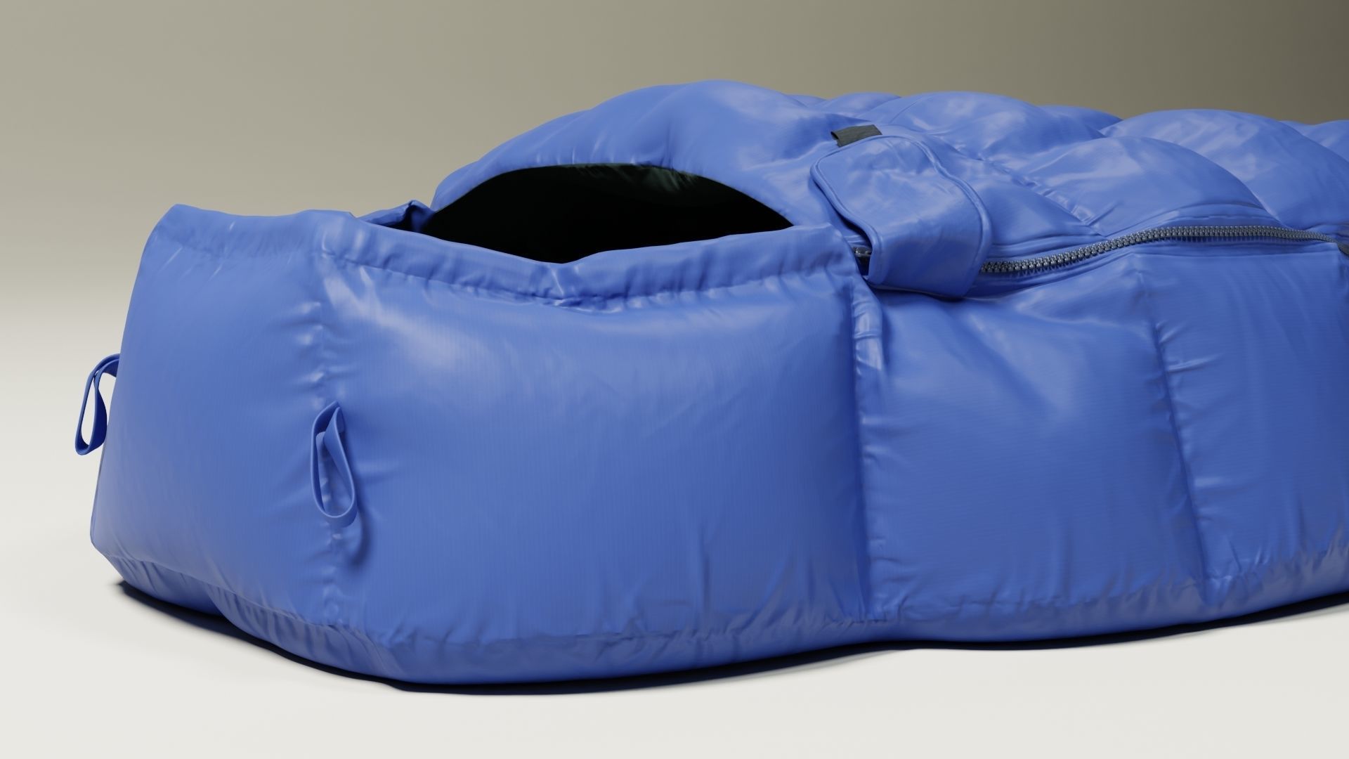 Sleeping bag 3D model_7