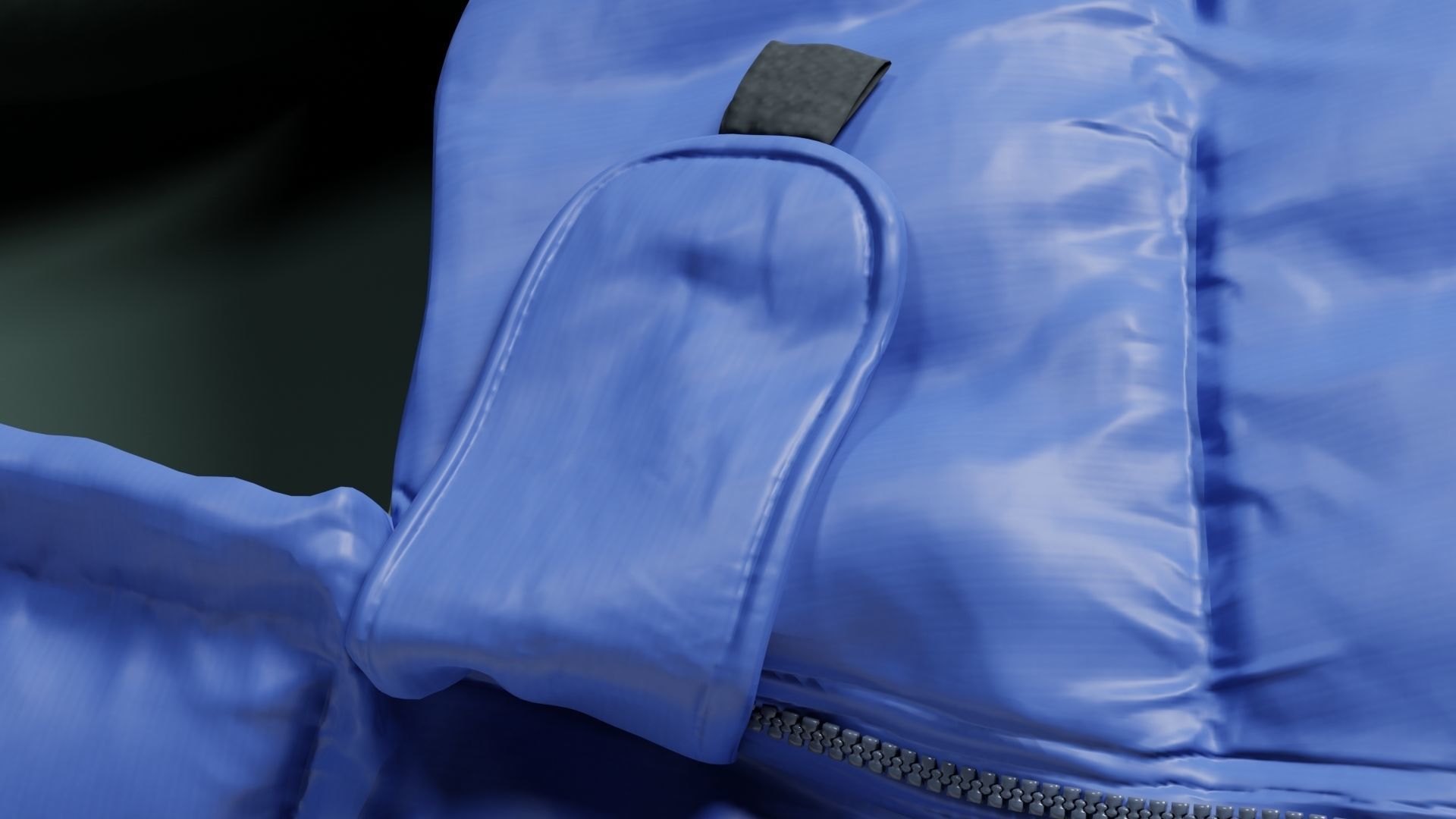 Sleeping bag 3D model_6