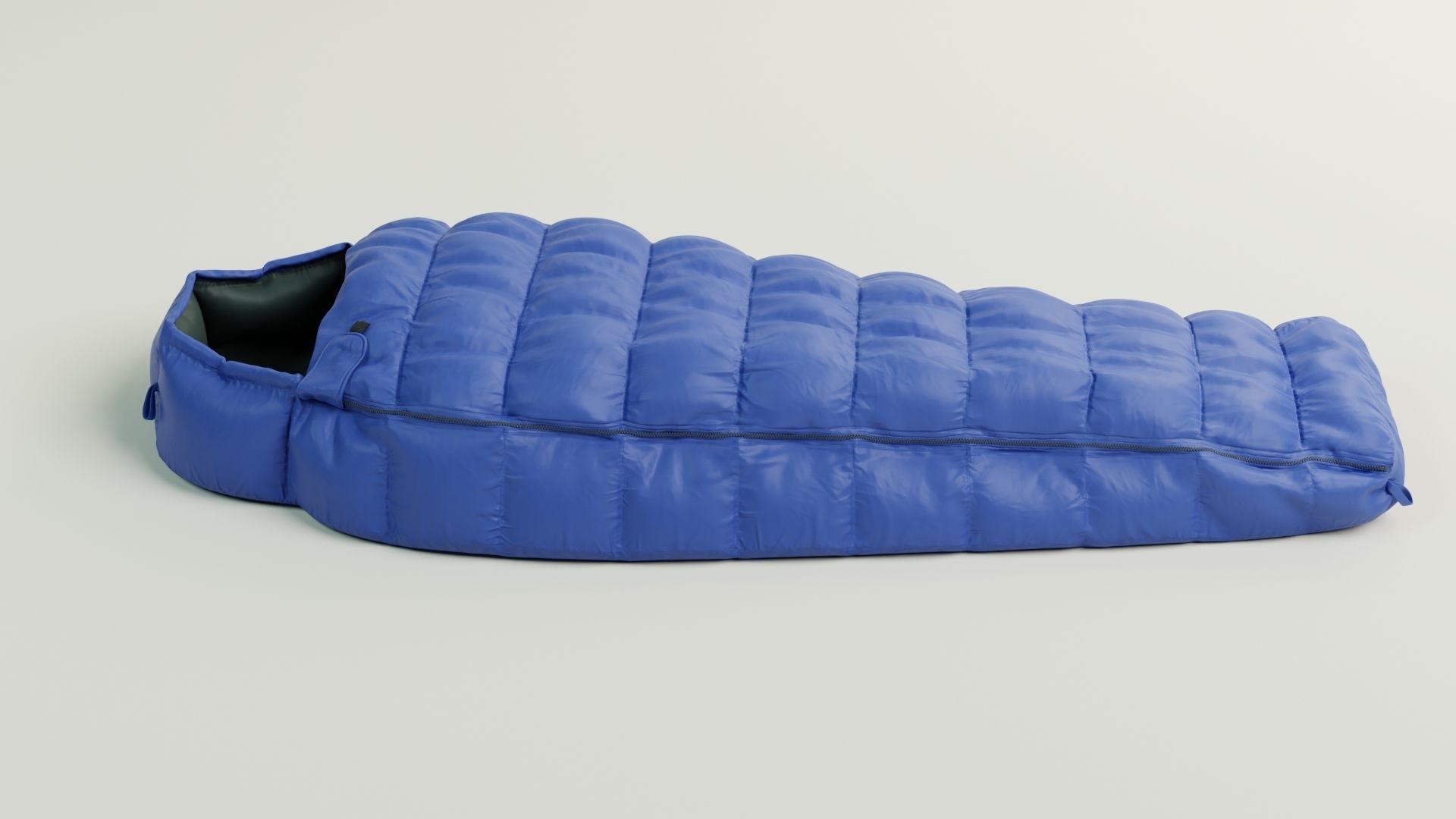 Sleeping bag 3D model_10