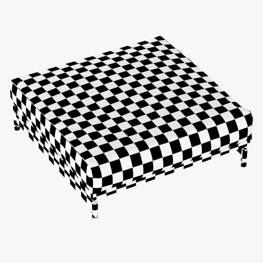 Pouf Ditre St Germain 3D model_4