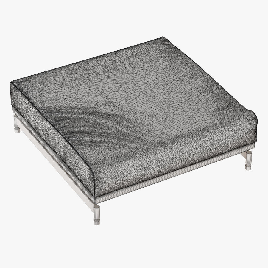 Pouf Ditre St Germain 3D model_3