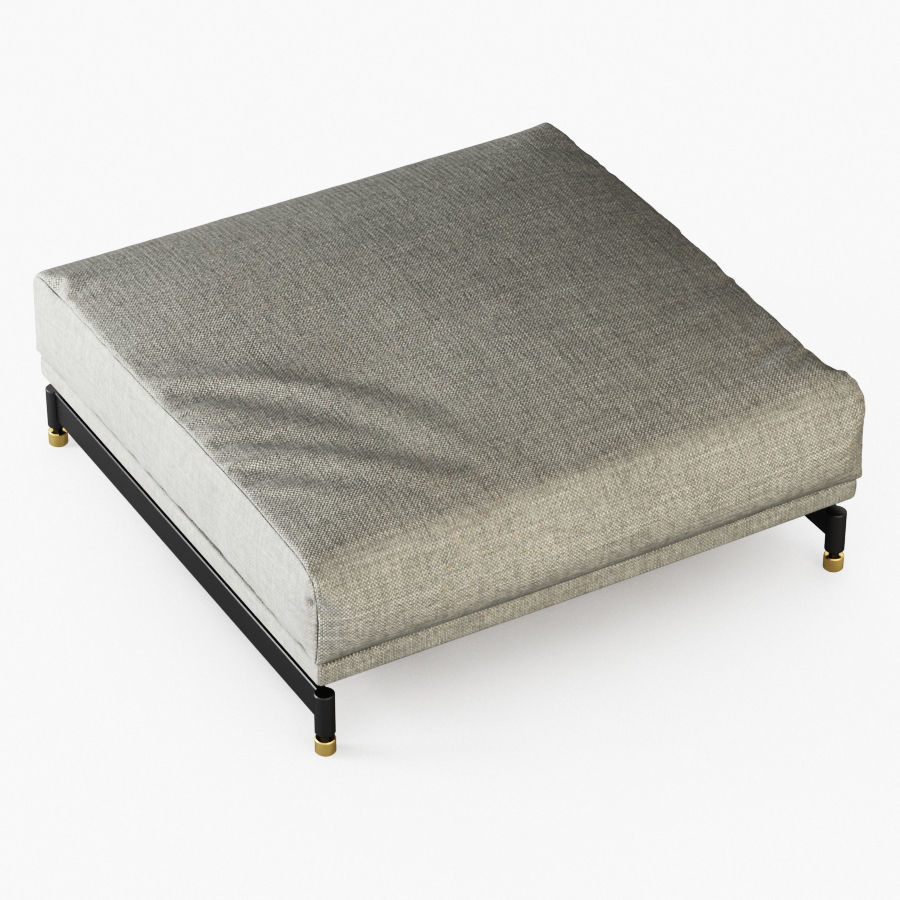 Pouf Ditre St Germain 3D model_2