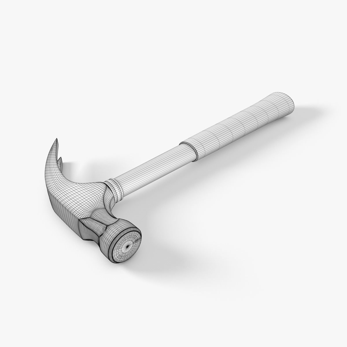 Hammer 3D model_2
