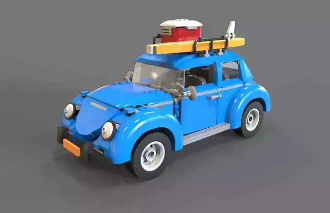 Lego car Volkswagen beetle