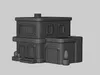 Stylized Purple Modern House 3D model | CGTrader
