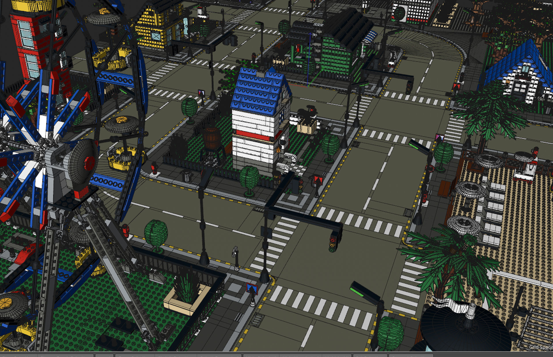Lego City game  3D model_10