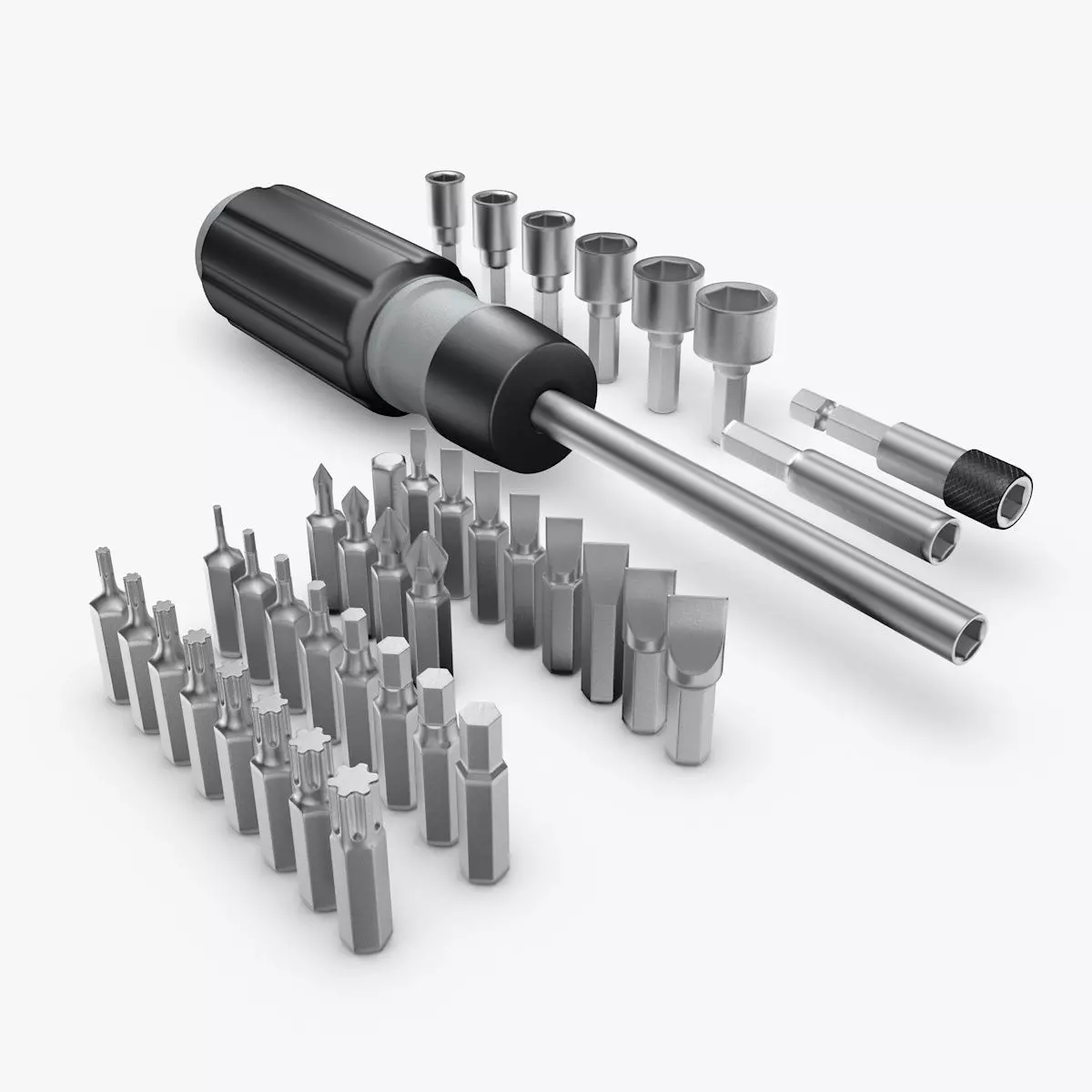 Bit screwdriver 3D model