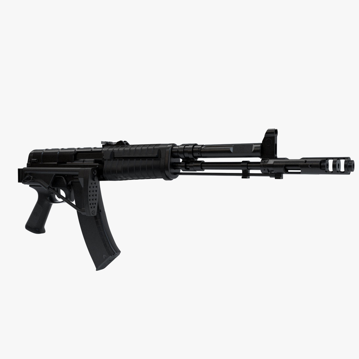 Assault rifle AEK 971 3D model_18