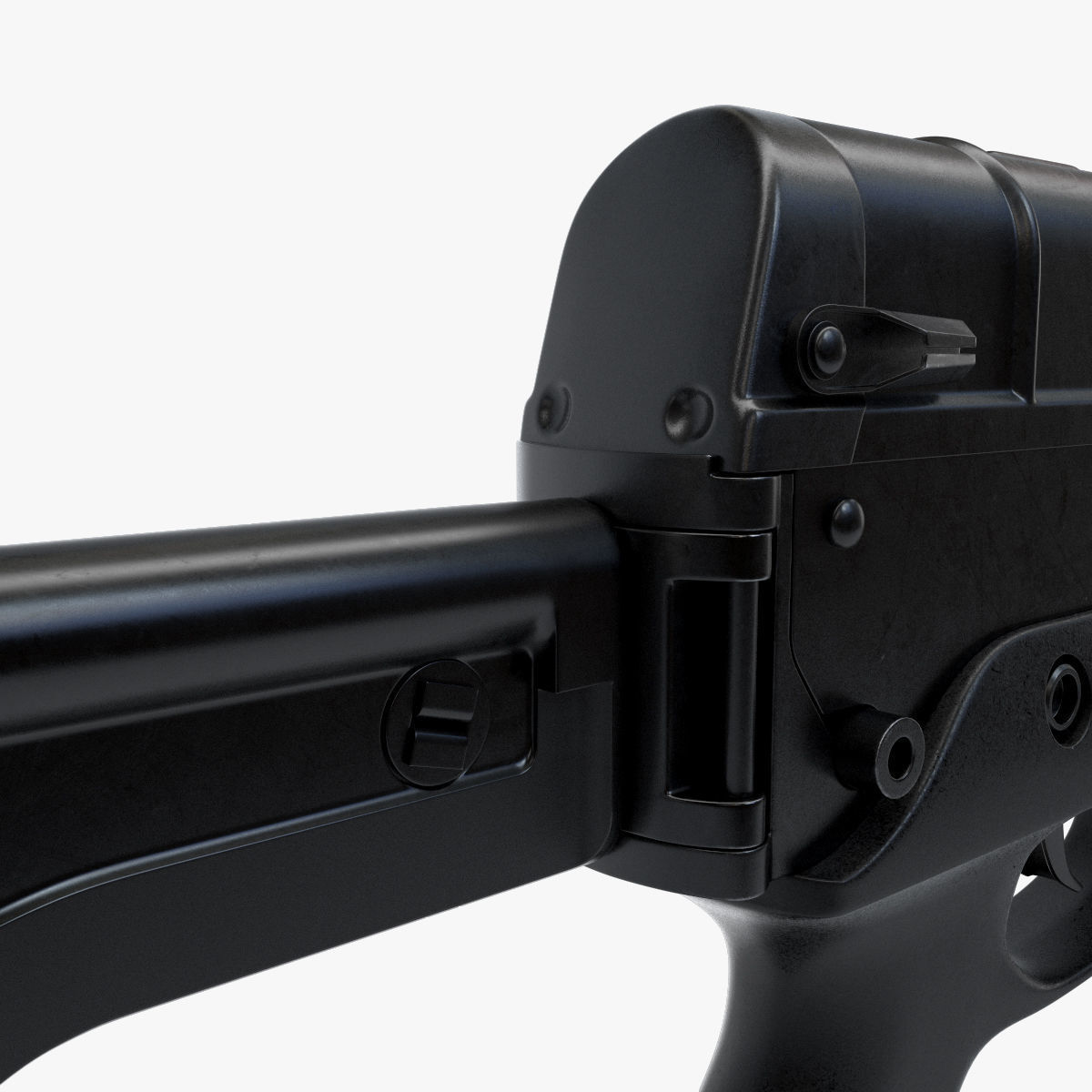 Assault rifle AEK 971 3D model_7