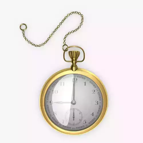 Pocket Watch 3D model