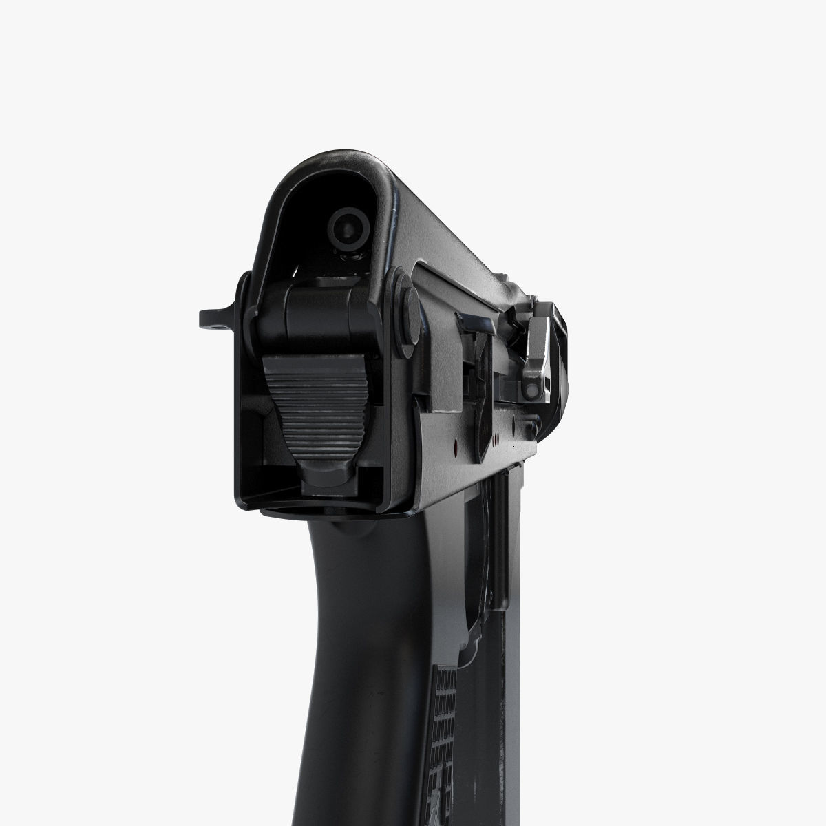 Compact assault rifle 9A91 3D model_12