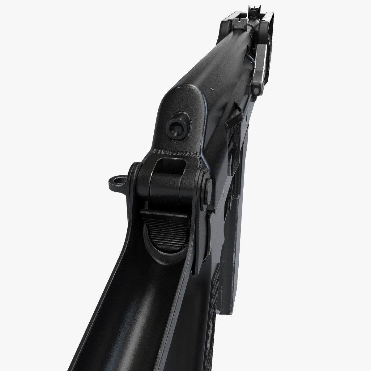 Compact assault rifle 9A91 3D model_8