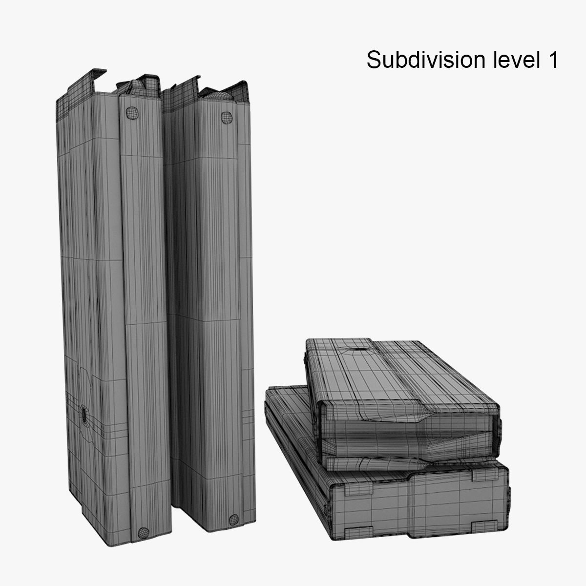 Compact assault rifle 9A91 3D model_27