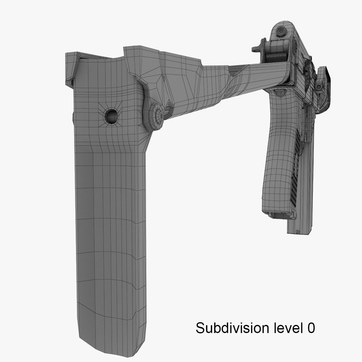 Compact assault rifle 9A91 3D model_22