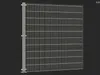 Mesh Fence Panel 3D model | CGTrader