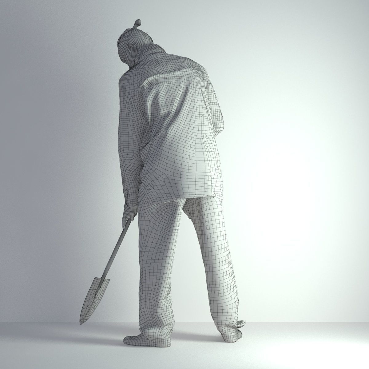 3D Scan Man Worker Safety 014 3D model_3