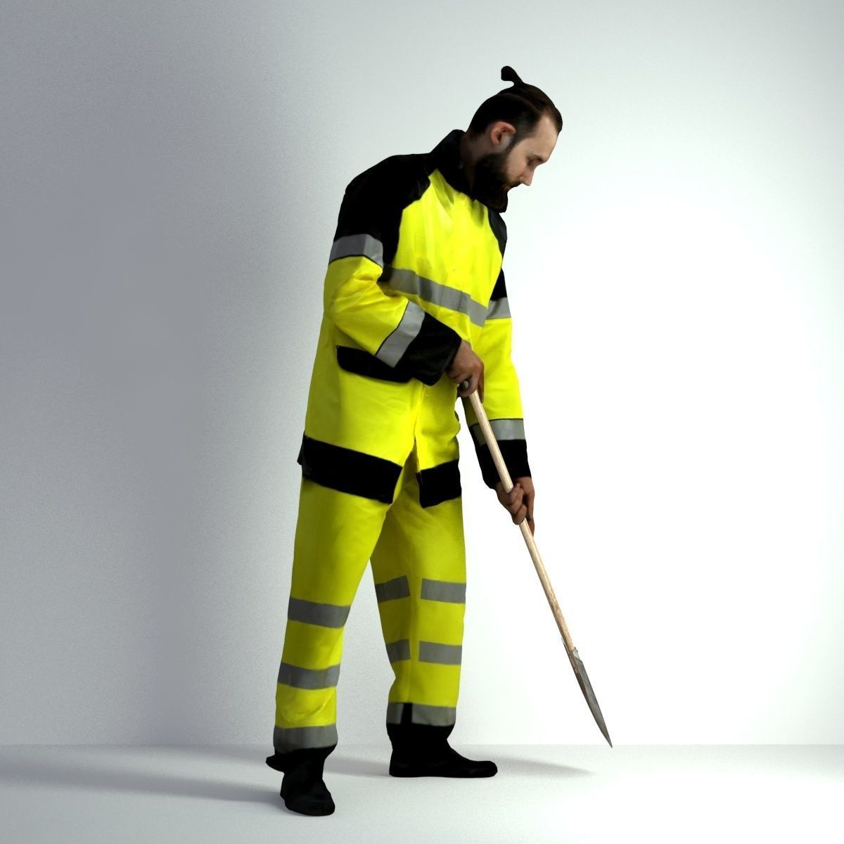 3D Scan Man Worker Safety 014 3D model_17
